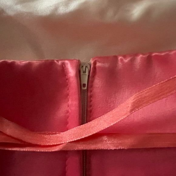 Pink Prom Dress corset tie back - Picture 9 of 9